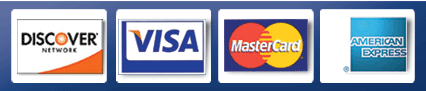 Major credit cards accepted