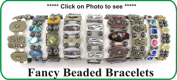 Fancy beaded bracelets