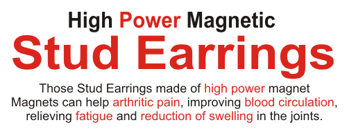 Magnetic stud earrings information