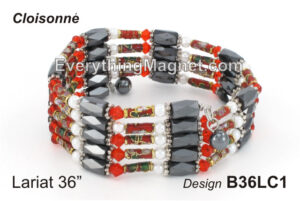 Magnetic Multipurpose Lariat 36″ CloisonnÃ© – B36LC1