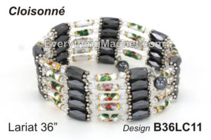 Magnetic Multipurpose Lariat 36″ CloisonnÃ© – B36LC11