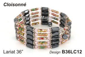 Magnetic Multipurpose Lariat 36″ CloisonnÃ© – B36LC12