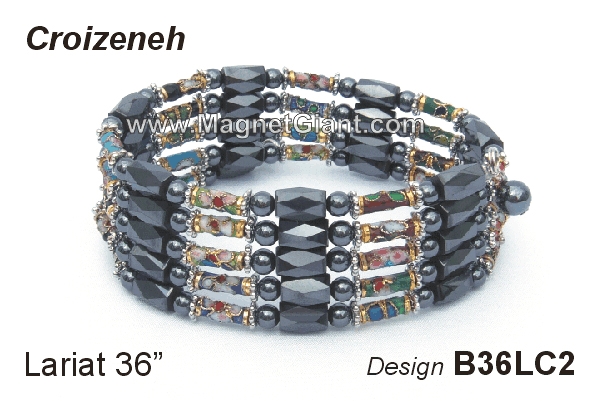 Magnetic Multipurpose Lariat 36" Croizeneh - B36LC2