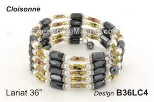 Magnetic Multipurpose Lariat 36″ CloisonnÃ© – B36LC4