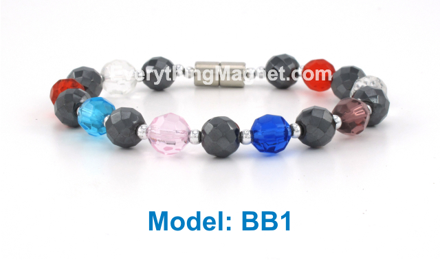 High Power Magnetic Beaded Bracelet - BB1