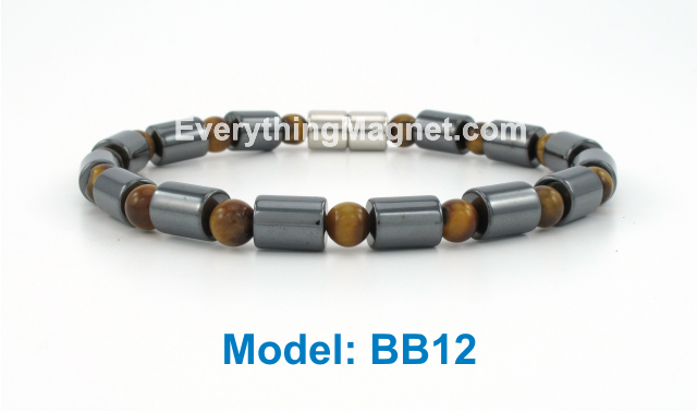High Power Magnetic Beaded Bracelet - BB12