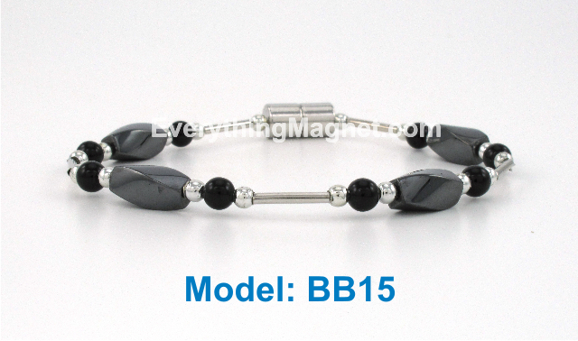 High Power Magnetic Beaded Bracelet - BB15