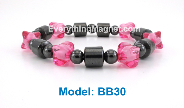 High Power Magnetic Beaded Bracelet - BB30