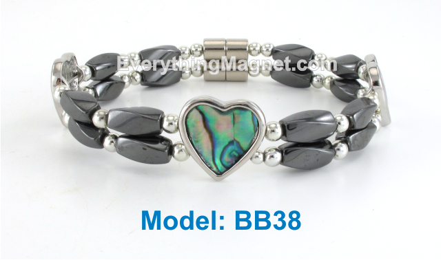 High Power Magnetic Beaded Bracelet - BB38