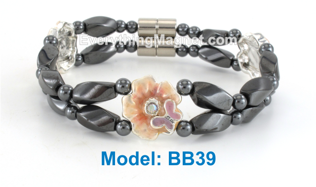 High Power Magnetic Beaded Bracelet - BB39
