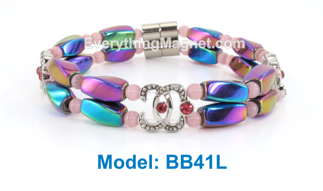 High Power Magnetic Beaded Bracelet - BB41L