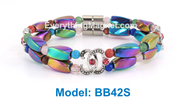 High Power Magnetic Beaded Bracelet - BB42S