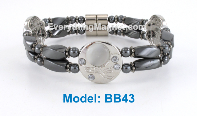 High Power Magnetic Beaded Bracelet - BB43