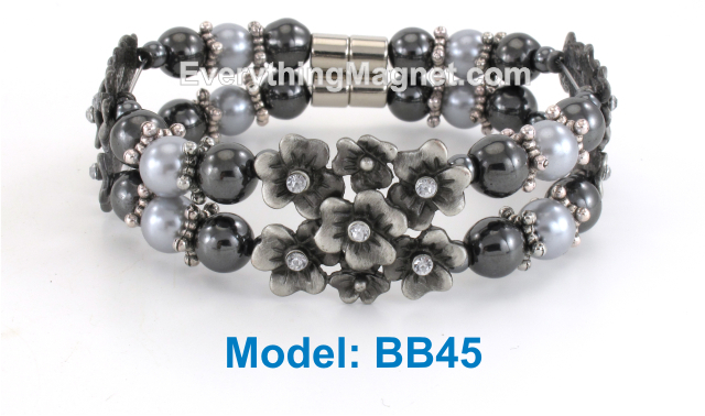 High Power Magnetic Beaded Bracelet - BB45