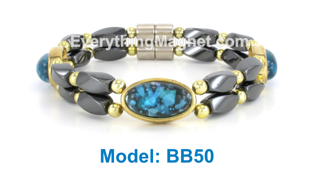 High Power Magnetic Beaded Bracelet - BB50