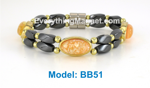 High Power Magnetic Beaded Bracelet - BB51