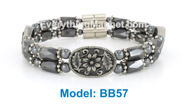 High Power Magnetic Beaded Bracelet - BB57