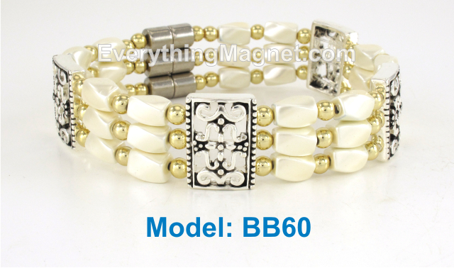 High Power Magnetic Beaded Bracelet - BB60