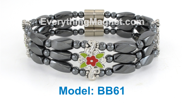 High Power Magnetic Beaded Bracelet - BB61