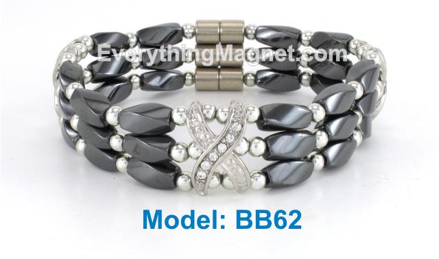 High Power Magnetic Beaded Bracelet - BB62
