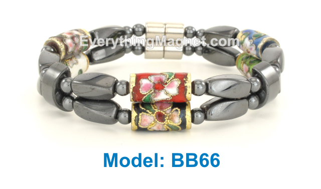 High Power Magnetic Beaded Bracelet - BB66