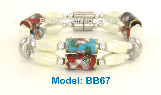 High Power Magnetic Beaded Bracelet - BB67