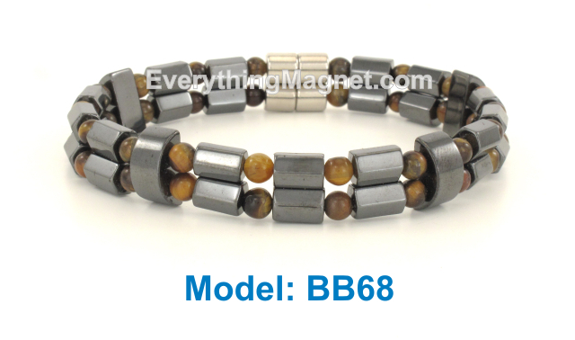 High Power Magnetic Beaded Bracelet - BB68