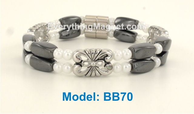 High Power Magnetic Beaded Bracelet - BB70