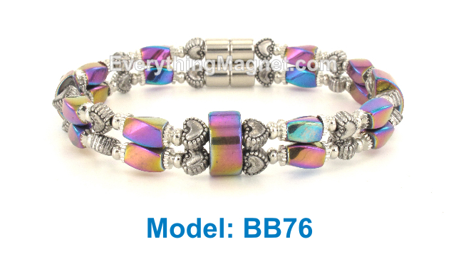 High Power Magnetic Beaded Bracelet - BB76