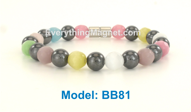High Power Magnetic Beaded Bracelet - BB81