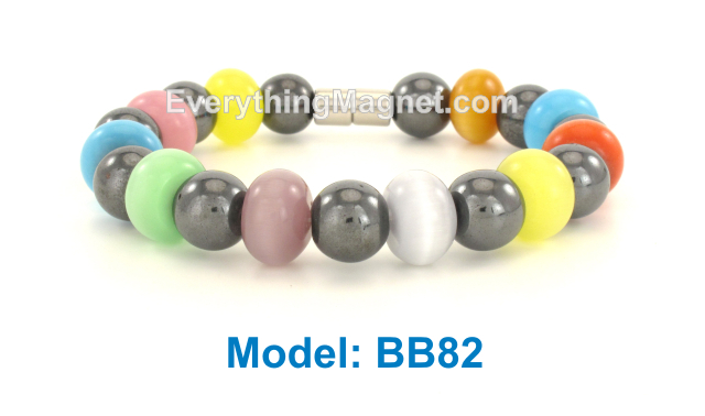 High Power Magnetic Beaded Bracelet - BB82