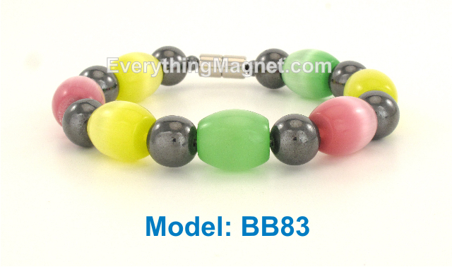 High Power Magnetic Beaded Bracelet - BB83
