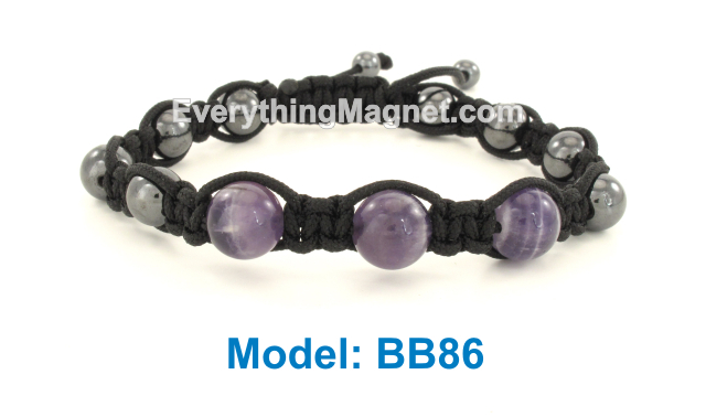 High Power Magnetic Beaded Bracelet - BB86