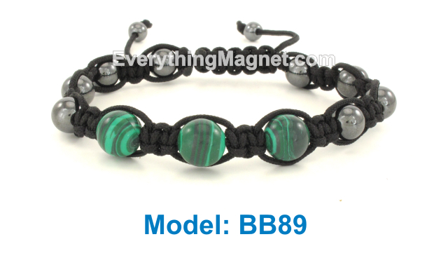 High Power Magnetic Beaded Bracelet - BB89