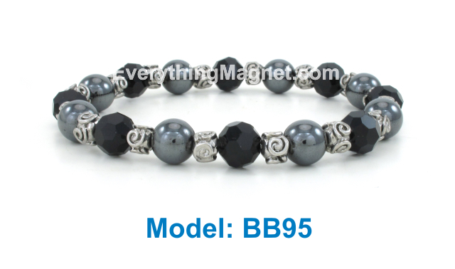 High Power Magnetic Beaded Bracelet - BB95