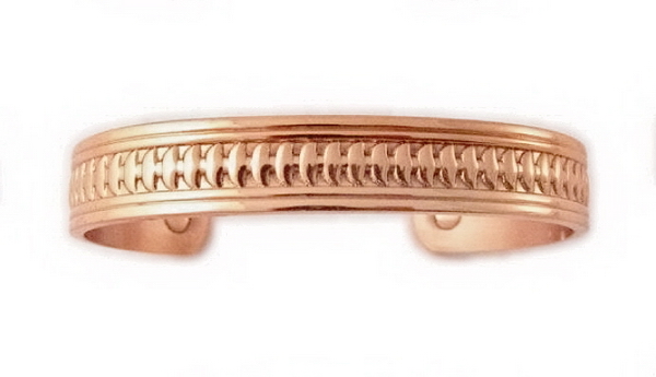 Magnetic Solid Copper Bangle - BG11C