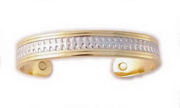Magnetic Solid Copper Bangle - BG11T