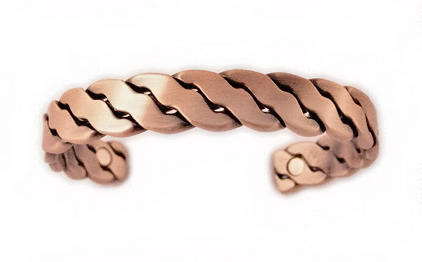 Magnetic Solid Copper Bangle - BG14C