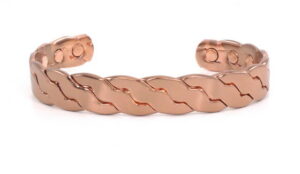 Magnetic Solid Copper Bangle – BG14C2