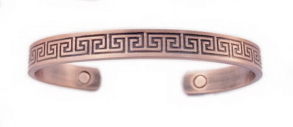 Magnetic Solid Copper Bangle - BG20C
