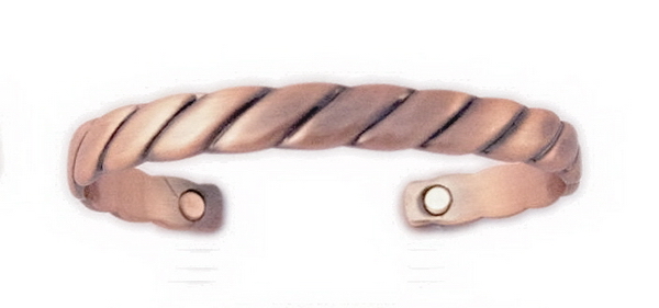 Magnetic Solid Copper Bangle - BG26C