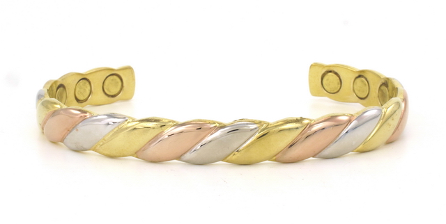 Magnetic Solid Copper Bangle - BG26TC