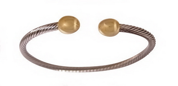 Magnetic Solid Copper Bangle - BG28T