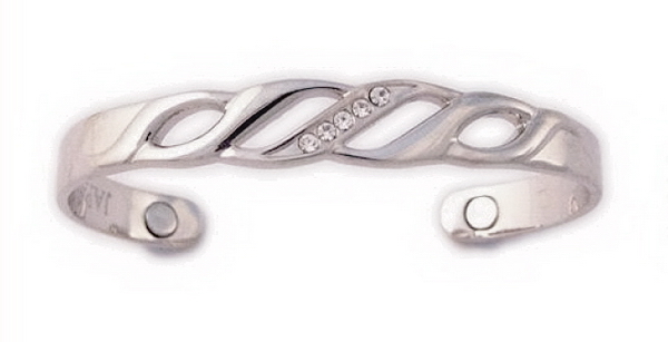 Magnetic Solid Copper Bangle - BG2S