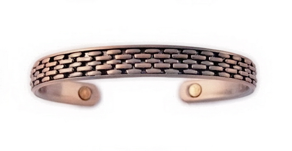 Magnetic Solid Copper Bangle - BG31C