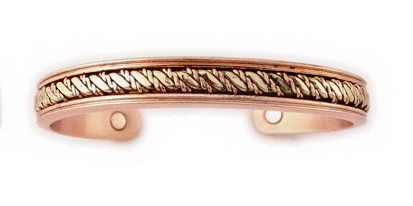 Magnetic Solid Copper Bangle - BG33CG