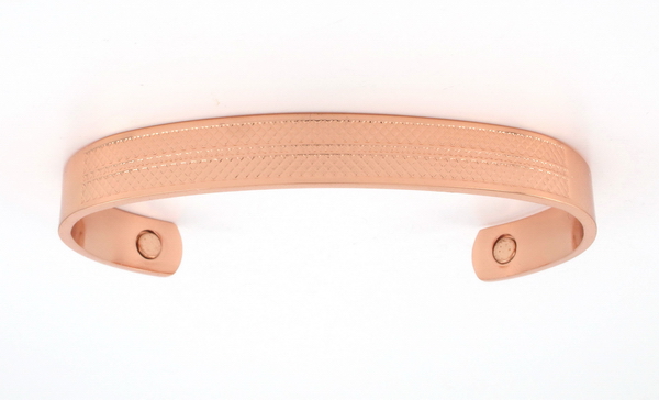 Magnetic Solid Copper Bangle - BG36C