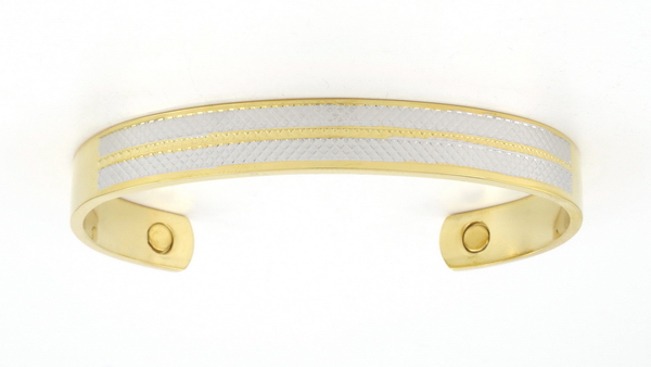 Magnetic Solid Copper Bangle - BG39T