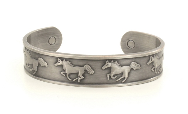 Magnetic Solid Copper Bangle - BG53S