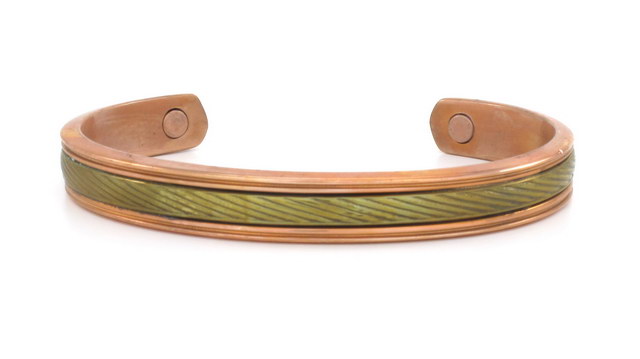 Magnetic Solid Copper Bangle - BG63C